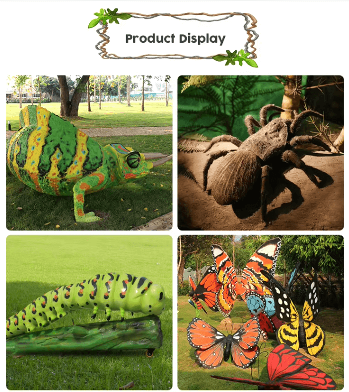 Animatronic Mantis Mantis Interactive Mantis ба обногузар (6)
