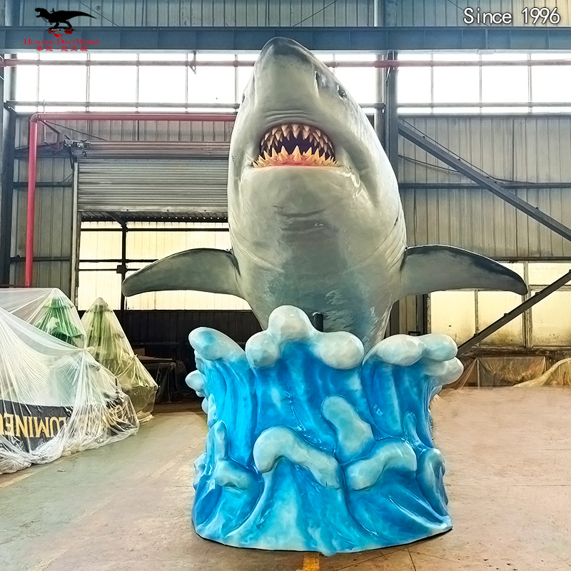 巨齿鲨半身长6米 (1)视频